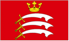 Middlesex Table Flags